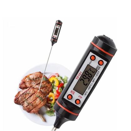 Imagem de Termômetro Digital Culinário Alimento Espeto 23 Cm Cozinha