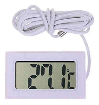 Imagem de Termometro Digital Freezer Geladeira Aquário Chocadeira Com Sensor Externo E Tela LCD