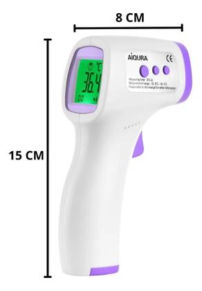 Imagem de Termômetro Digital Infravermelho para Bebês com Memória Interna