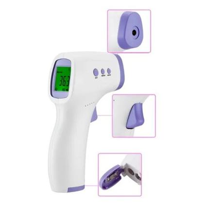 Imagem de Termômetro Digital Infravermelho Temperatura Corporal Medidor a Laser