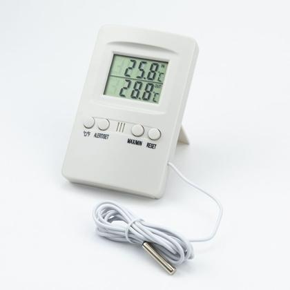 Imagem de Termometro digital maxima e minima com alarme -20c+50:0,1c ext -50c+70:0,1c incoterm.