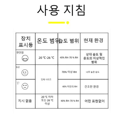 Imagem de Termômetro Digital Mini LCD Interno Higrômetro Sensor De Temperatura E Umidade Da Sala Estação