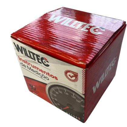 Imagem de Termômetro Mecânico Medidor Temp Água Óleo Caminhão Cabo 5 M