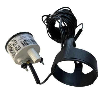 Imagem de Termômetro Mecânico Medidor Temp Água Óleo Caminhão Cabo 5 M