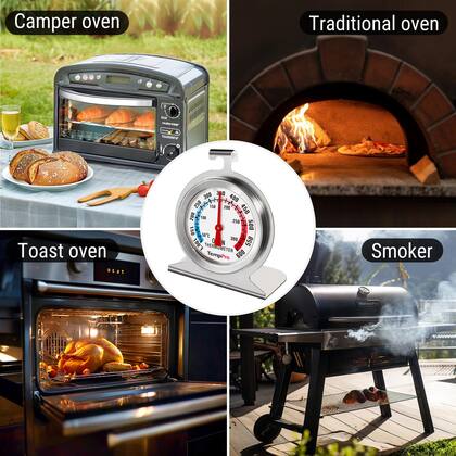 Imagem de Termômetro para Forno TempPro 50-300C Aço Inoxidável