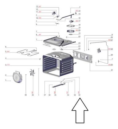 Imagem de Termopar Forno A Gás Electrolux Oe8gh Oe8gf 220v