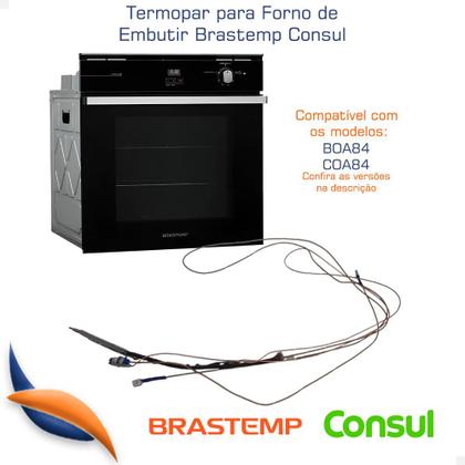 Imagem de Termopar Forno Embutir Brastemp Consul 1200mm W10891926