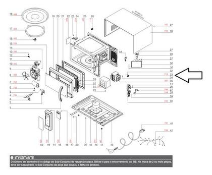 Imagem de Termostato 180oc Forno Microondas Electrolux 64503024