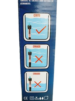 Imagem de Termostato com Aquecedor Ocean Tech Warmer X-5 300W Aquario
