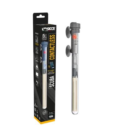 Imagem de Termostato Com Aquecedor Sicce Scuba Nfc 100w P Aquario