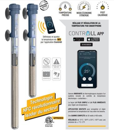 Imagem de Termostato Com Aquecedor Sicce Scuba Nfc 300w P Aquario