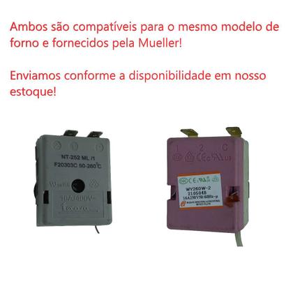 Imagem de Termostato Forno Eletrico Mueller Sonetto Delicci Original