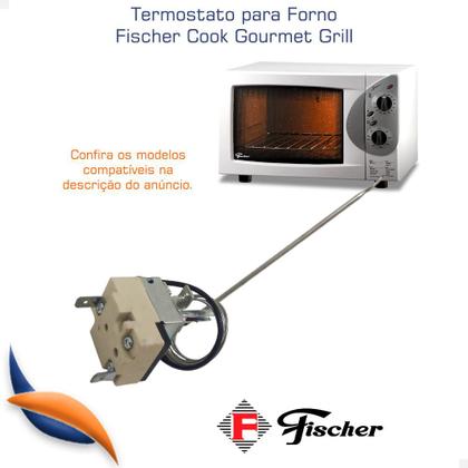 Imagem de Termostato Forno Fischer Cook Gourmet Grill Original 4344 / 27447