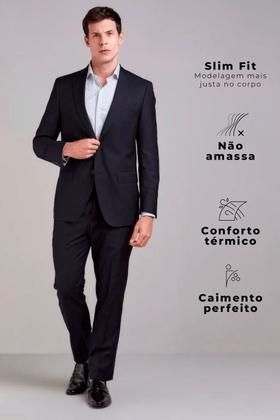 Imagem de Terno Alfaiataria Liso - Preto