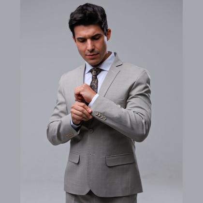 Imagem de Terno/Costume Microfibra - Bege