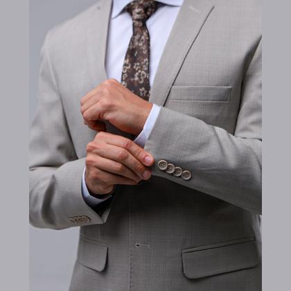 Imagem de Terno/Costume Microfibra - Bege