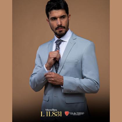 Imagem de Terno/Costume Microfibra - Cinza