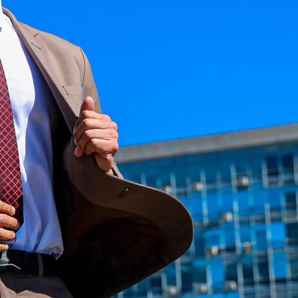 Imagem de Terno/Costume Microfibra - Marrom