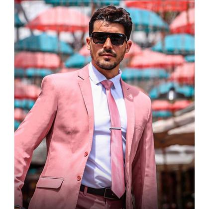 Imagem de Terno/Costume Microfibra - Rosa