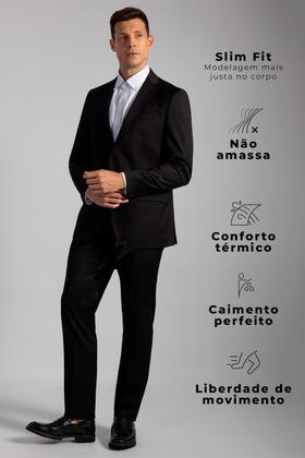 Imagem de Terno Liso PV- Preto