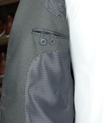 Imagem de Terno masculino Plus Size chumbo liso