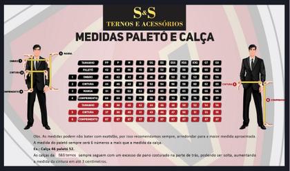 Imagem de Terno microfibra preto strech