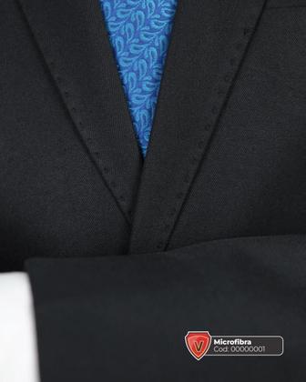 Imagem de Terno microfibra preto strech