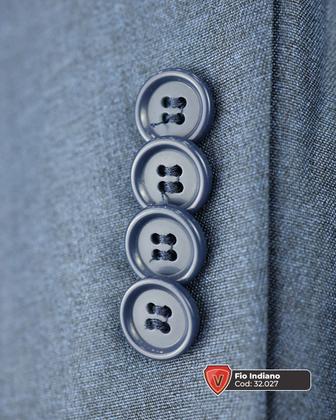 Imagem de Terno Plus Size FI Azul detalhe