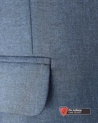 Imagem de Terno Plus Size FI Azul detalhe