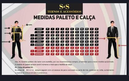 Imagem de Terno Poliviscose preto