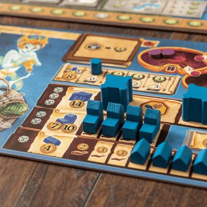 Imagem de Terra Nova Estratégia Construir Reinos Colonizar Território Versão Simplificada de Terra Mystica