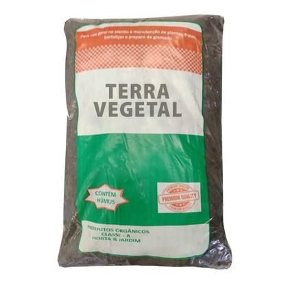 Imagem de Terra Vegetal Fértil Com Humus 2Kg Plantas Frutas Hortaliças