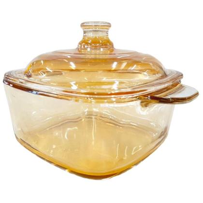 Imagem de Terrina/Tigela Quadrada com Tampa 1 Litro N249062-4 - Quanhe
