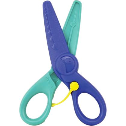 Imagem de Tesoura Com Ponta De Plástico 12 Cm Kidpulse Jacaré