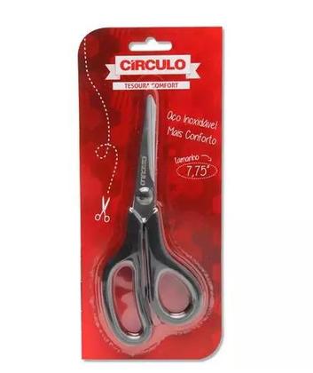 Imagem de Tesoura Comfort Circulo 7,5 Polegadas 19,8 cm Preto