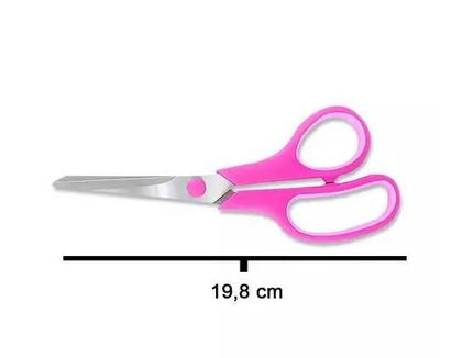 Imagem de Tesoura Comfort Circulo 7,5 Polegadas 19,8 cm Rosa