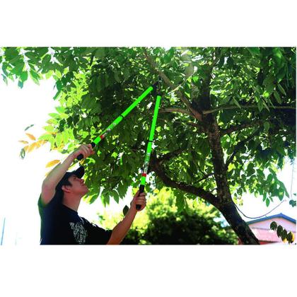 Imagem de Tesoura corta galhos com cabo telescópico 63,5 - 96,5 cm TS40859
