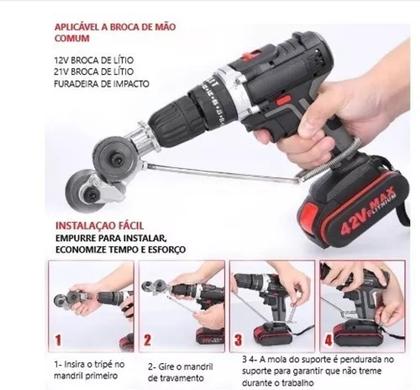 Imagem de Tesoura De Cortar Chapa - Adaptador Para Parafusadeira