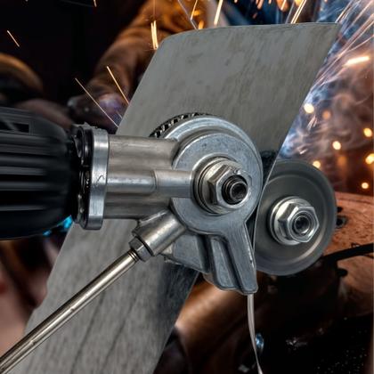 Imagem de Tesoura de Cortar Chapa para Parafusadeira Corte Plano com Encaixe Rápido e Engrenagem de Precisão