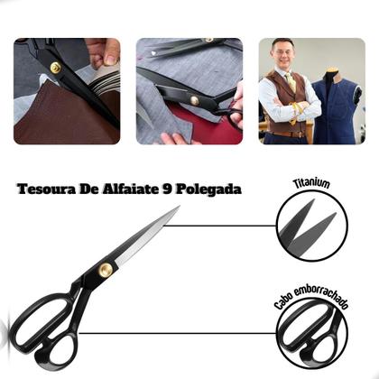 Imagem de Tesoura De Corte E Costura Alfaiate 9 Polegadas Lanmax