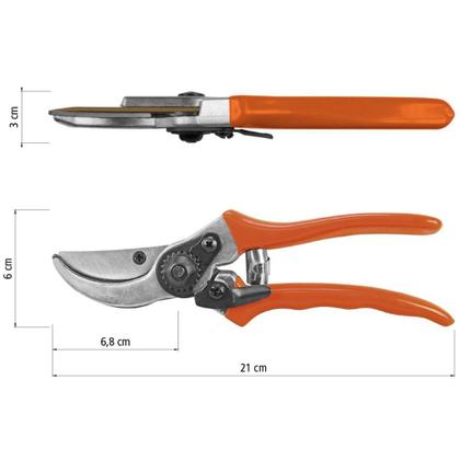 Imagem de Tesoura de Poda Profissional com Lâmina Metálica Tramontina