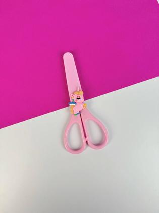 Imagem de Tesoura Escolar C/Capa Protetora Unicórnio MD-2127