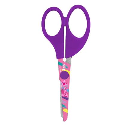 Imagem de Tesoura Escolar Infantil Barbie Disney Modelo Novo Original