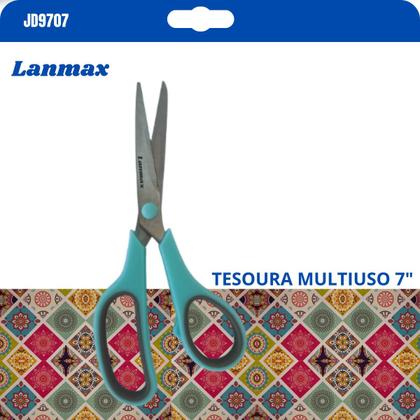 Imagem de Tesoura Multiuso 7 Polegadas Lanmax Profissional Titânio