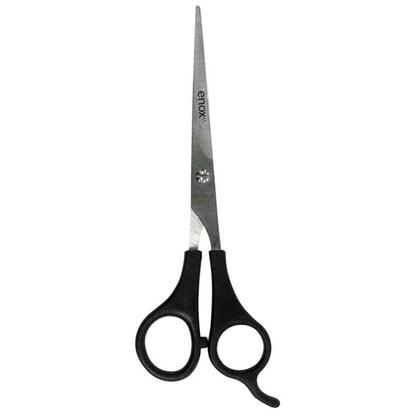 Imagem de Tesoura Para Cabelo Enox Barbeiro Cabo Plástico - 736