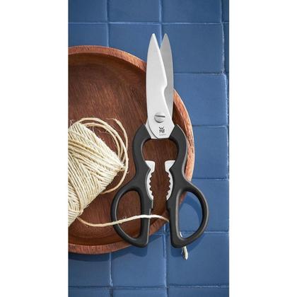 Imagem de Tesoura Para Cozinha Em Aço Inox Wmf Preta