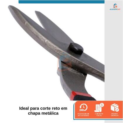 Imagem de Tesoura Para Funileiro Tipo Americana 8 Polegadas