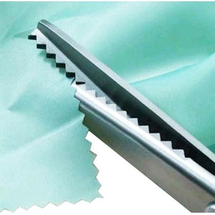 Imagem de Tesoura Picotar Zig Zag Scrapbook Patchwork 22cm + Precisao Arremate Costura