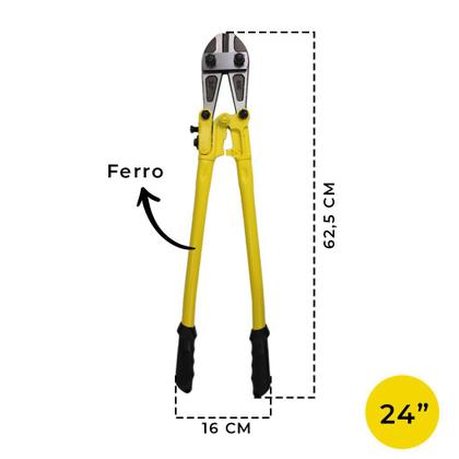 Imagem de Tesoura Profissional Corta Vergalhão Ferro 24 Polegadas Idea
