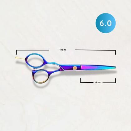 Imagem de Tesoura Profissional Purple Titanium 6 Polegadas